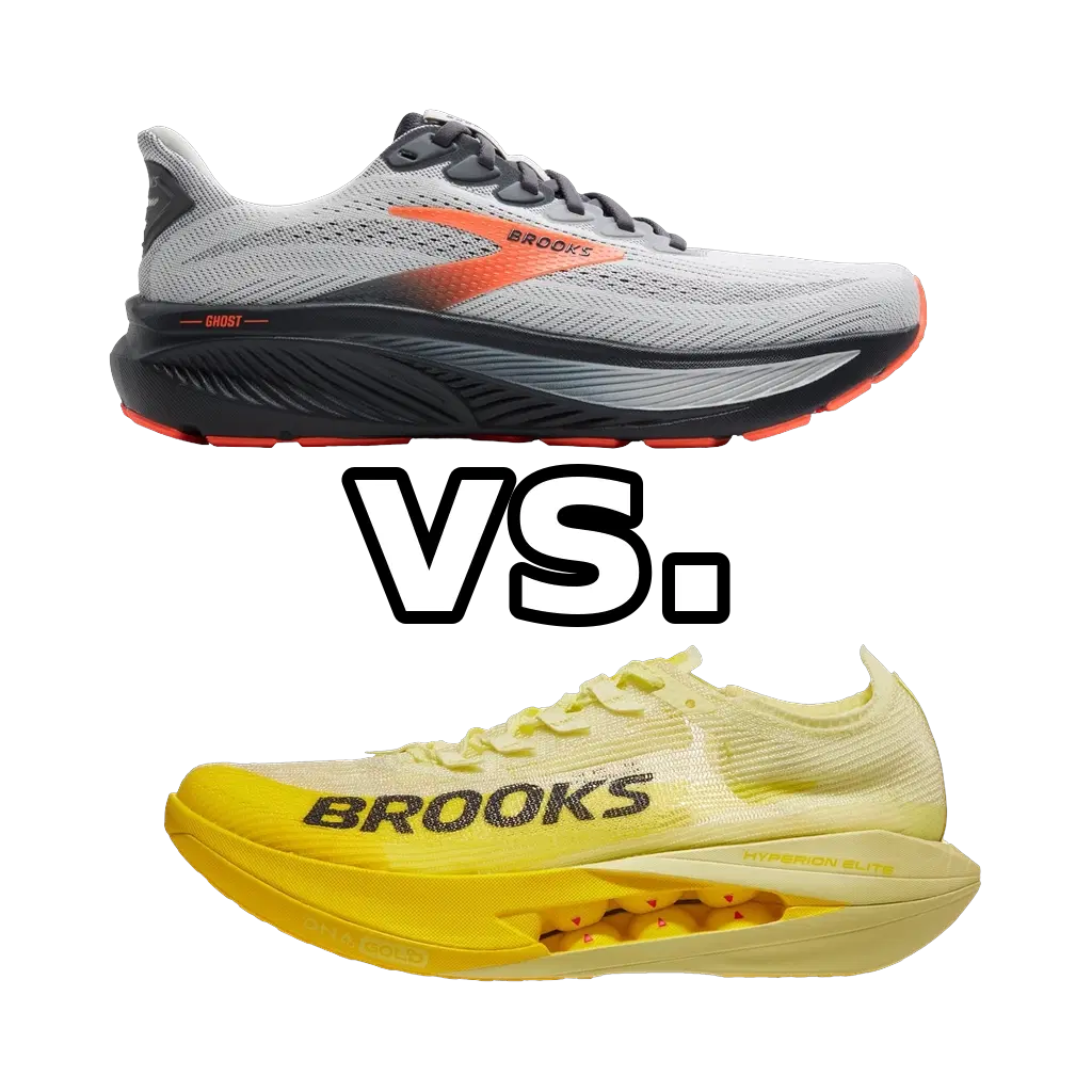 Brooks Ghost 17 vs Brooks Hyperion Elite 5