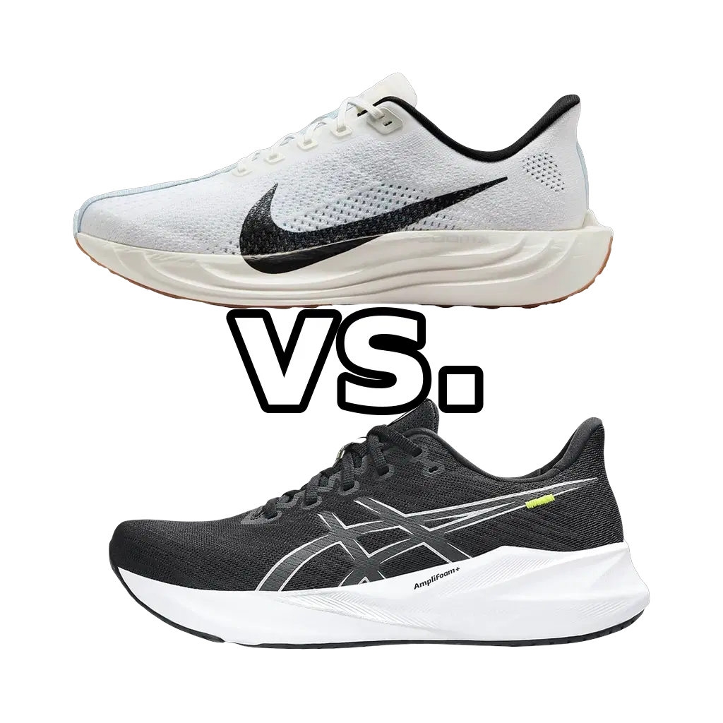 Nike Pegasus Plus vs Asics Versablast 4