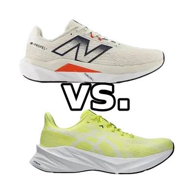 New Balance FuelCell Propel v5 vs Asics Dynablast 5