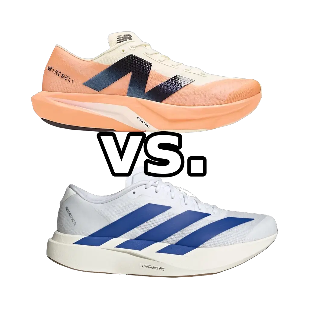 New Balance FuelCell Rebel v4 vs Adidas Adizero Evo SL