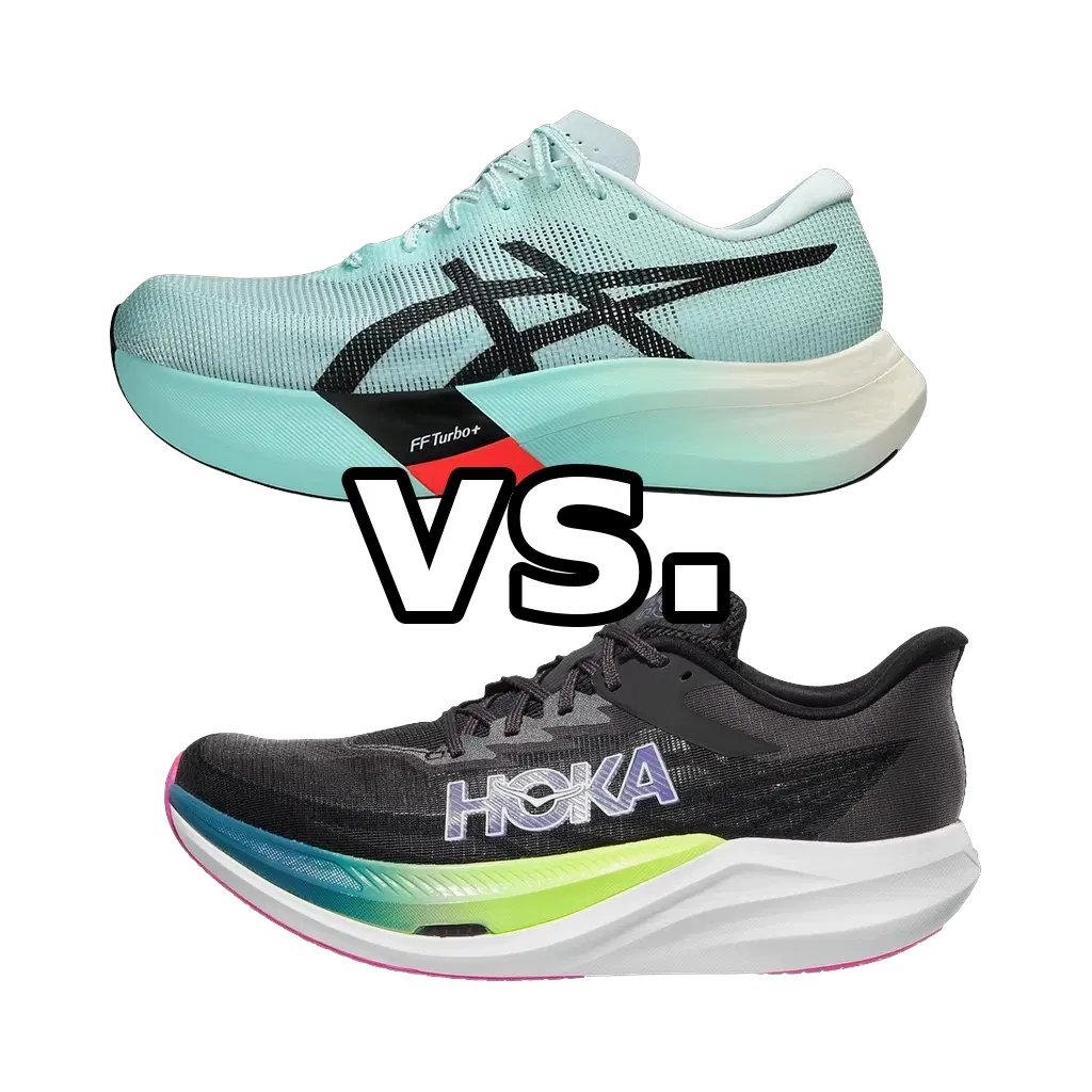 Asics Metaspeed Edge Paris vs Hoka Rocket X 3