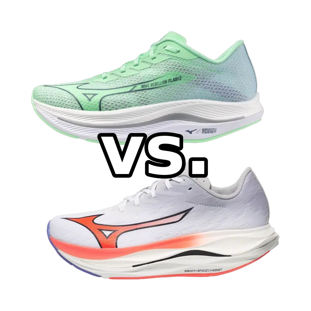 Mizuno Wave Rebellion Flash 2 vs Mizuno Wave Rebellion Flash 3