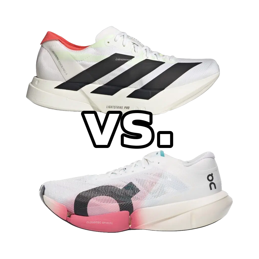 Adidas Adizero Adios Pro 4 vs On Cloudboom Strike 2
