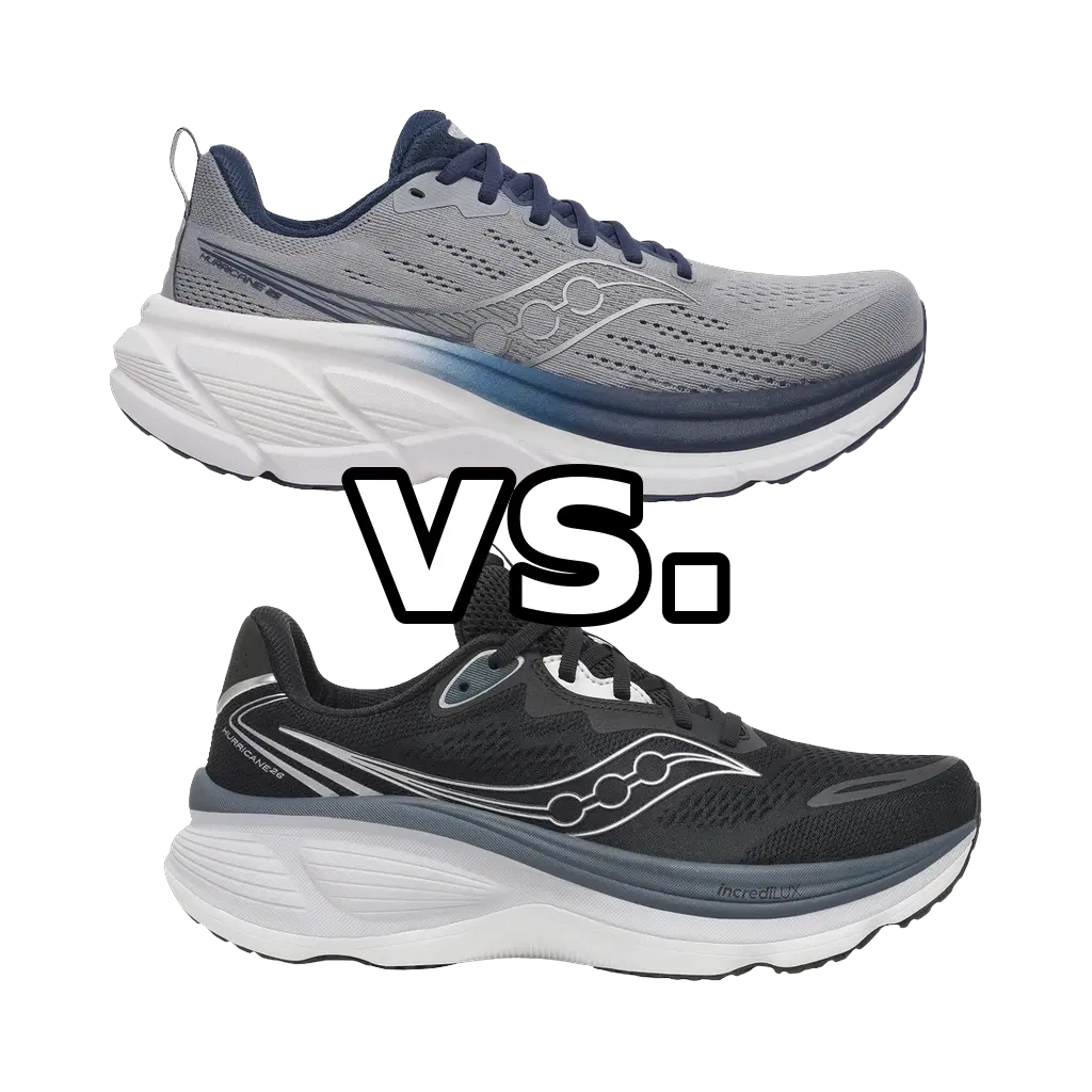 Saucony Hurricane 25 vs Saucony Hurricane 26