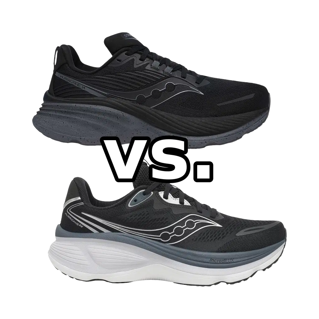 Saucony Hurricane 24 vs Saucony Hurricane 26