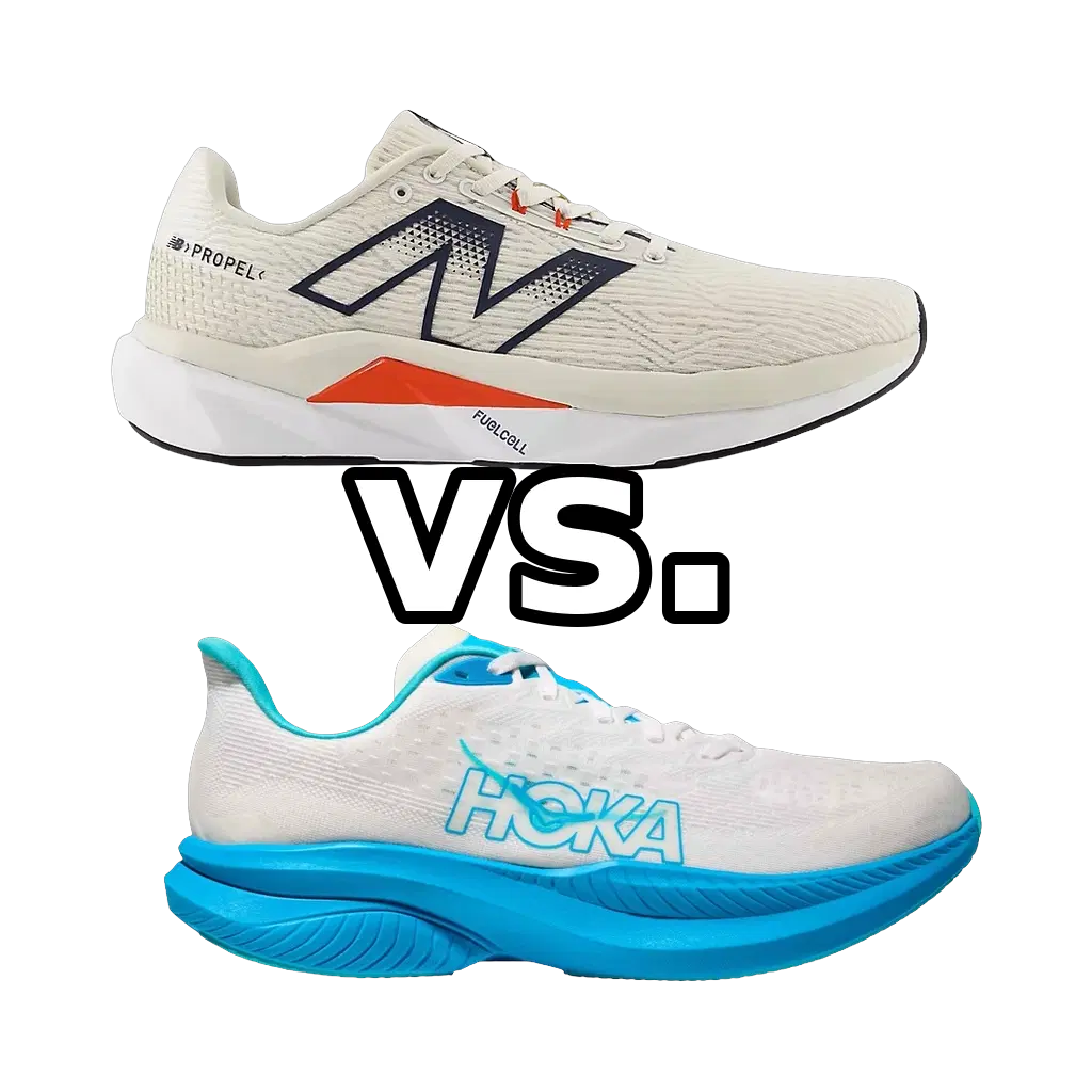 New Balance FuelCell Propel v5 vs Hoka Mach 6