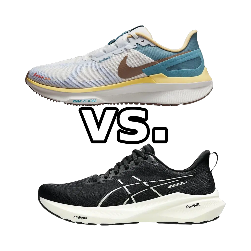 Nike Structure 25 vs Asics GT-2000 13
