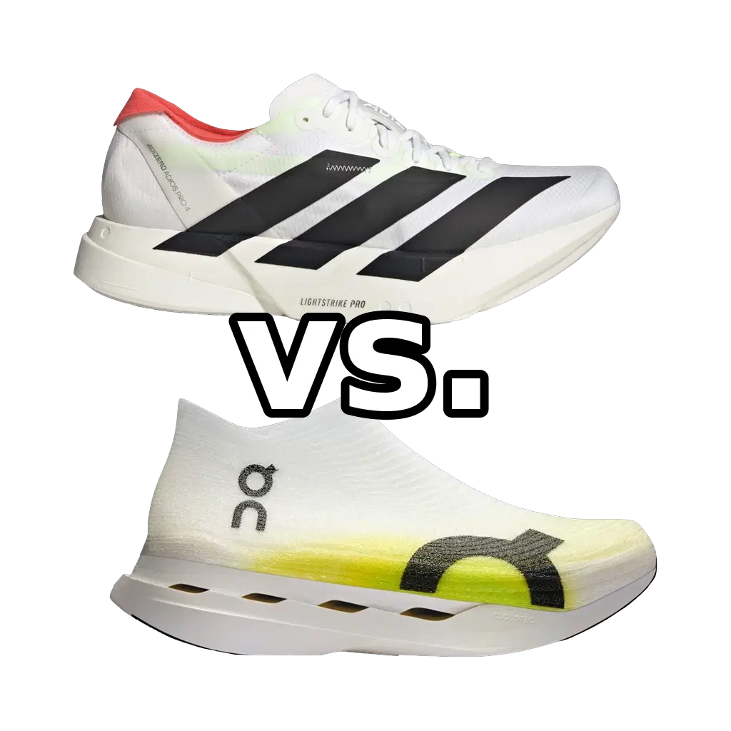 Adidas Adizero Adios Pro 4 vs On Cloudboom Strike LS