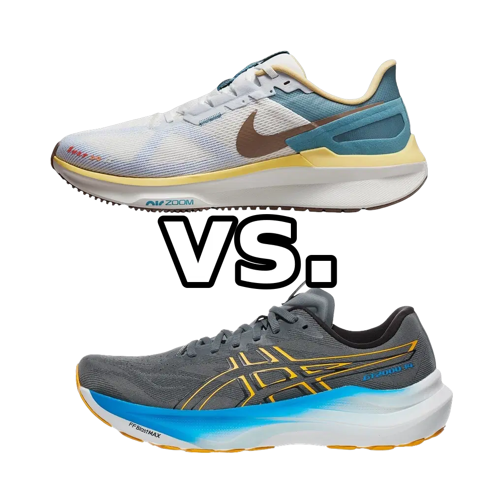 Nike Structure 25 vs Asics GT-2000 14