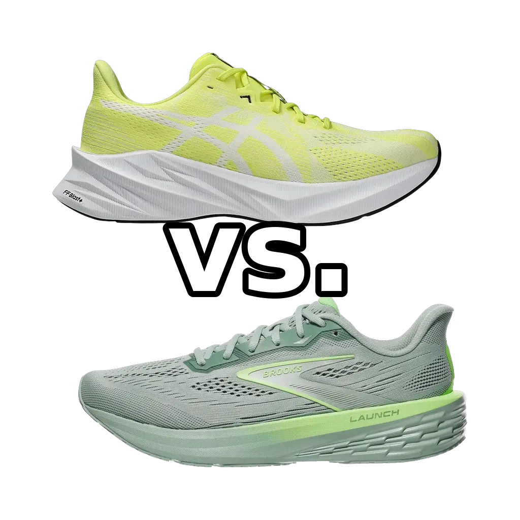 Asics Dynablast 5 vs Brooks Launch 12