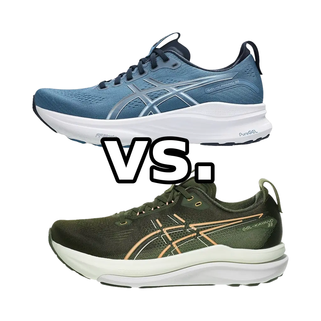 Asics Gel-Kayano 32 vs Asics Gel-Kayano 33