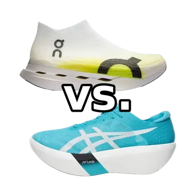 On Cloudboom Strike LS vs Asics Metaspeed Ray