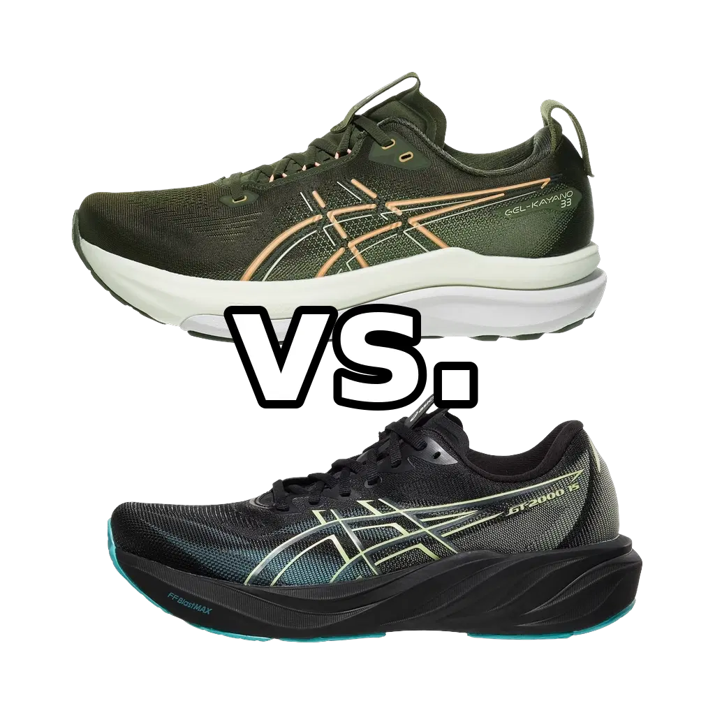 Asics Gel-Kayano 33 vs Asics GT-2000 15