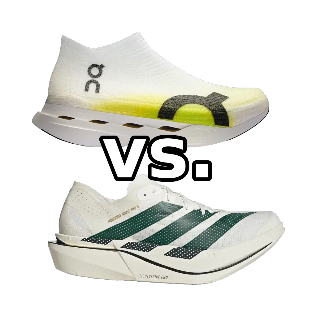 On Cloudboom Strike LS vs Adidas Adizero Adios Pro 5