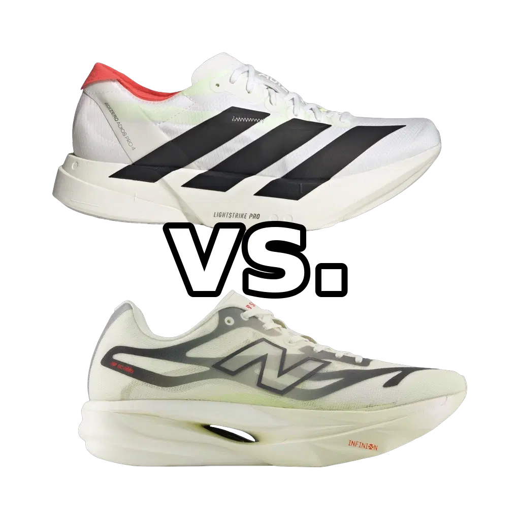 Adidas Adizero Adios Pro 4 vs New Balance FuelCell SuperComp Elite v6