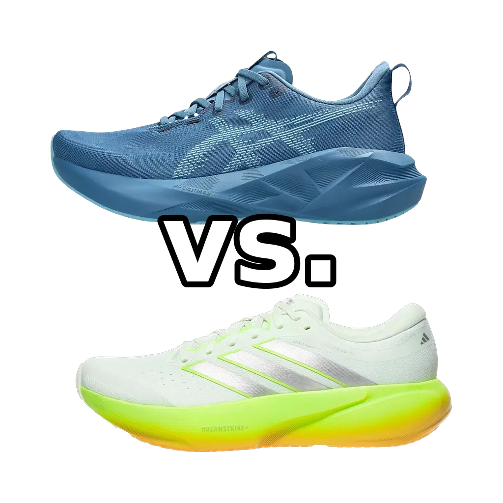 Asics Novablast 5 vs Adidas Supernova Rise 3
