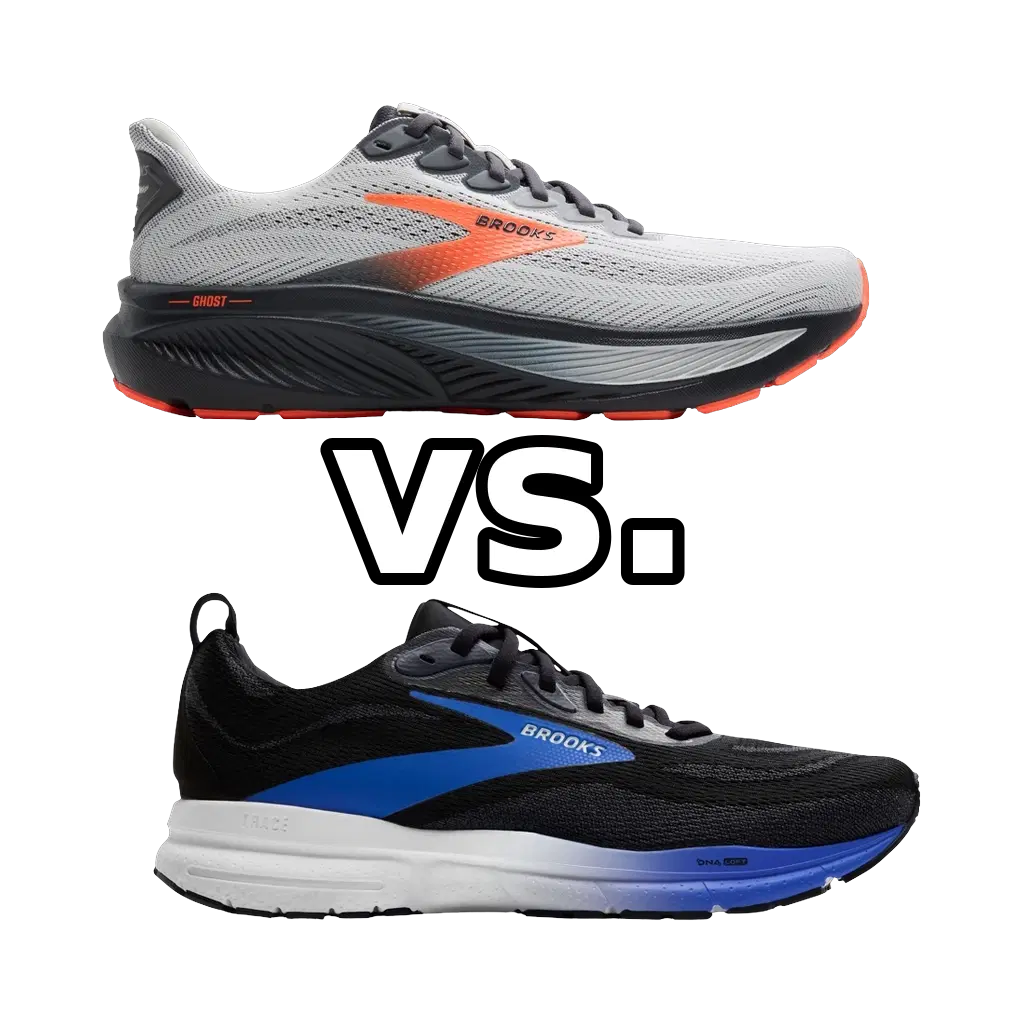 Brooks Ghost 17 vs Brooks Trace 4