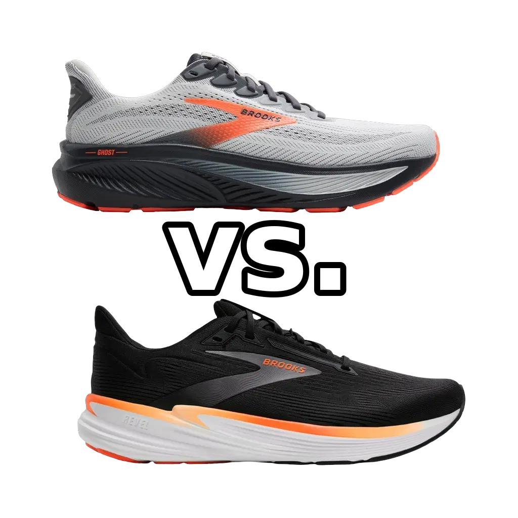 Brooks Ghost 17 vs Brooks Revel 8