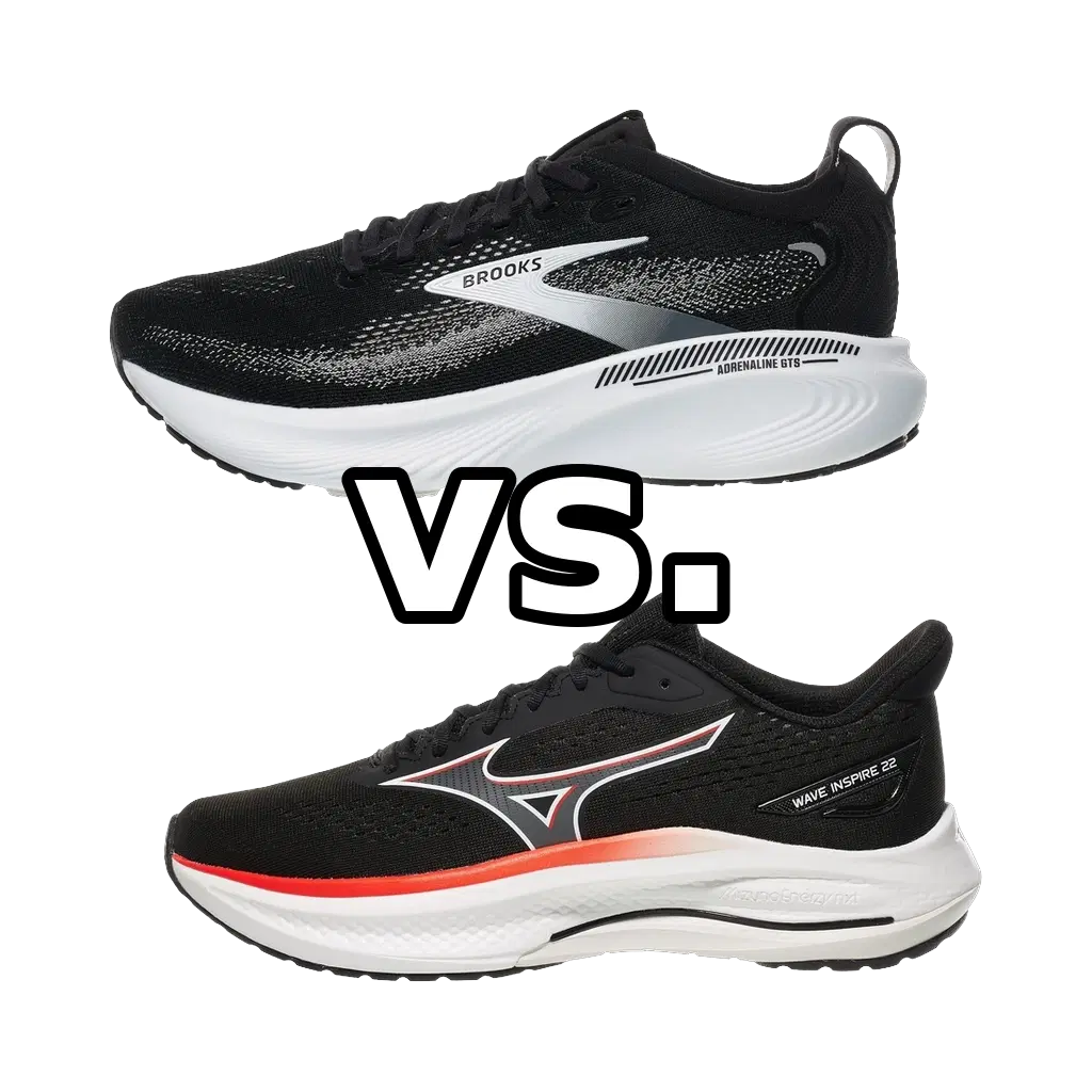 Brooks Adrenaline GTS 25 vs Mizuno Wave Inspire 22