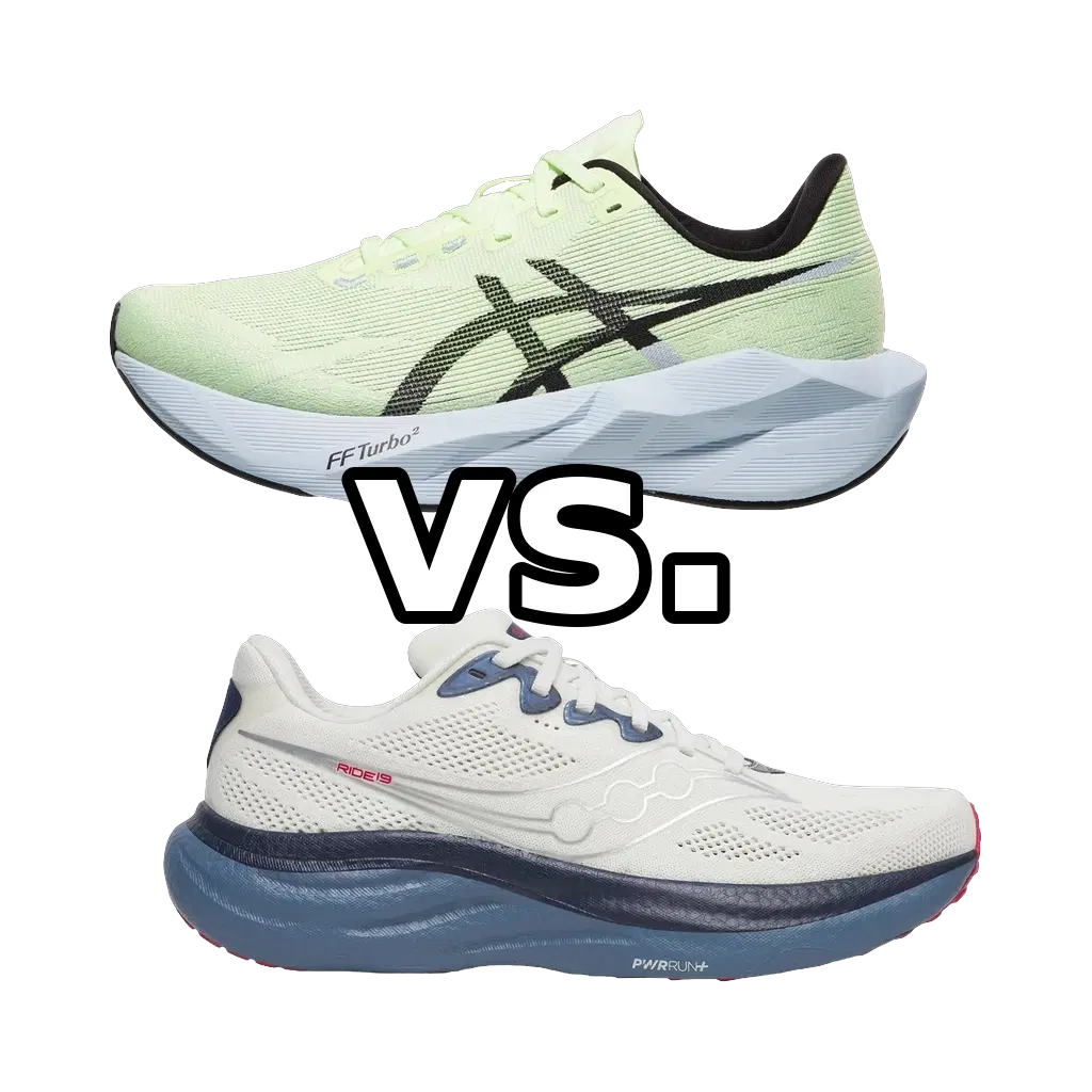 Asics Novablast 6 vs Saucony Ride 19